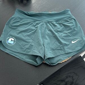 Nike Chicago Marathon Women’s Teal Running Shorts